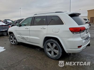 Drugie zdjęcie samochodu z przodu: 2014 JEEP GRAND CHEROKEE OVERLAND VIN:1C4RJFCG2EC474473 - miniatura
