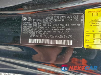Zdjęcie 12 z 12 samochodu: 2011 BMW 128 I VIN:WBAUP7C5XBVM54479 - miniatura