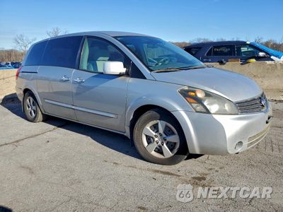 Czwarte zdjęcie samochodu z boku: 2008 NISSAN QUEST S VIN:5N1BV28U08N119741 - miniatura