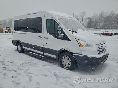 Czwarte zdjęcie samochodu z boku: 2016 FORD TRANSIT T-350 PASSENGER VAN VIN:1FBZX2CG1GKA92729 - miniatura