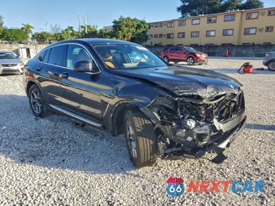 Czwarte zdjęcie samochodu z boku: 2024 BMW X4 XDRIVE30I VIN:5UX33DT06R9V07838 - miniatura