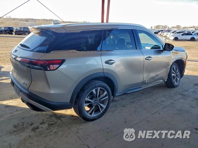 Trzecie zdjęcie samochodu z tyłu: 2023 INFINITI QX60 LUXE VIN:5N1DL1FSXPC366642 - miniatura