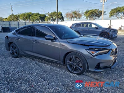 Czwarte zdjęcie samochodu z boku: 2024 ACURA INTEGRA A-SPEC TECH VIN:19UDE4H68RA030004 - miniatura