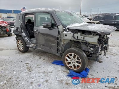 Czwarte zdjęcie samochodu z boku: 2016 JEEP RENEGADE LATITUDE VIN:ZACCJBBT6GPD82875 - miniatura