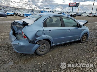Trzecie zdjęcie samochodu z tyłu: 2007 CHEVROLET AVEO BASE VIN:KL1TD566X7B174318 - miniatura