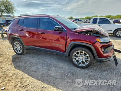 Czwarte zdjęcie samochodu z boku: 2022 JEEP COMPASS LATITUDE LUX VIN:3C4NJDFB4NT109039 - miniatura