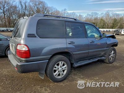 Trzecie zdjęcie samochodu z tyłu: 2004 LEXUS LX 470 VIN:JTJHT00W143543972 - miniatura