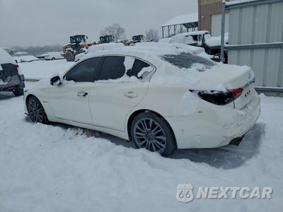 Drugie zdjęcie samochodu z przodu: 2019 INFINITI Q50 RED SPORT 400 VIN:JN1FV7AR0KM800264 - miniatura