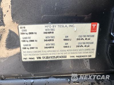 Zdjęcie 10 z 12 samochodu: 2018 TESLA MODEL S 100D/75D/P100D VIN:5YJSA1E25JF243568 - miniatura