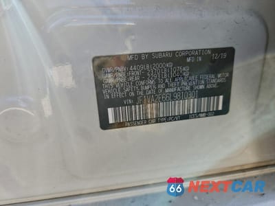 Zdjęcie 12 z 15 samochodu: 2020 SUBARU WRX STI VIN:JF1VA2E66L9810301 - miniatura