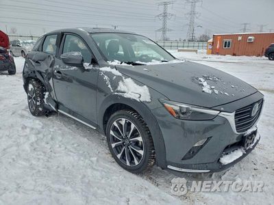 Czwarte zdjęcie samochodu z boku: 2019 MAZDA CX-3 GRAND TOURING VIN:JM1DKFD72K1400807 - miniatura