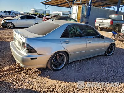 Trzecie zdjęcie samochodu z tyłu: 2002 LEXUS IS 300 VIN:JTHBD192220051539 - miniatura