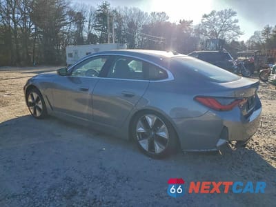 Drugie zdjęcie samochodu z przodu: 2024 BMW I4 EDRIVE 35 VIN:WBY43AW08RFS88445 - miniatura