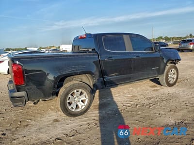 Trzecie zdjęcie samochodu z tyłu: 2018 CHEVROLET COLORADO LT VIN:1GCGSCEN1J1262166 - miniatura