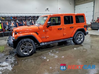 2018 JEEP WRANGLER UNLIMITED SAHARA 1C4HJXEG8JW216711 - główne zdjęcie licytacji z USA - miniatura
