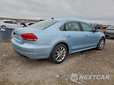 Trzecie zdjęcie samochodu z tyłu: 2013 VOLKSWAGEN PASSAT SEL VIN:1VWCN7A37DC097022 - miniatura
