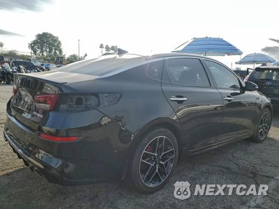 Trzecie zdjęcie samochodu z tyłu: 2019 KIA OPTIMA SX VIN:5XXGW4L29KG305449 - miniatura
