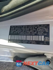 Zdjęcie 13 z 13 samochodu: 2021 TOYOTA MIRAI XLE VIN:JTDAAAAA0MA001048 - miniatura
