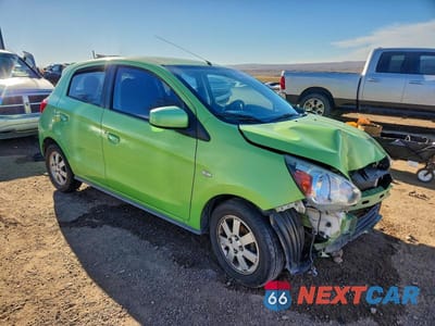 Czwarte zdjęcie samochodu z boku: 2014 MITSUBISHI MIRAGE ES VIN:ML32A4HJ3EH018028 - miniatura