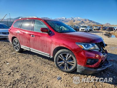 Czwarte zdjęcie samochodu z boku: 2020 NISSAN PATHFINDER PLATINUM VIN:5N1DR2DM6LC578652 - miniatura