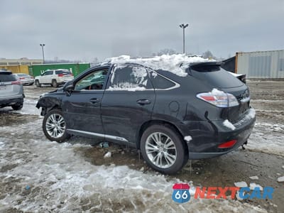 Drugie zdjęcie samochodu z przodu: 2012 LEXUS RX 450H VIN:JTJBC1BA6C2428012 - miniatura