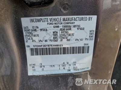 Zdjęcie 14 z 14 samochodu: 2007 FORD F350 SUPER DUTY VIN:1FDWF36Y87EA48023 - miniatura
