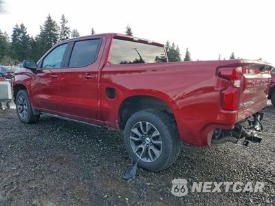 Drugie zdjęcie samochodu z przodu: 2021 CHEVROLET SILVERADO K1500 RST VIN:3GCUYEED1MG473295 - miniatura