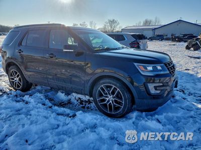 Czwarte zdjęcie samochodu z boku: 2016 FORD EXPLORER SPORT VIN:1FM5K8GT8GGD00784 - miniatura