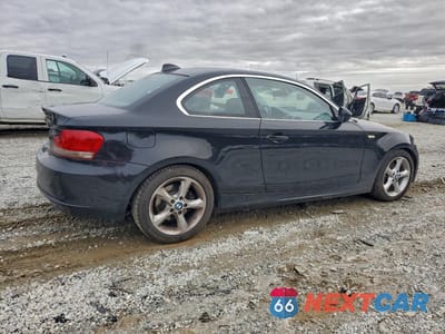 Trzecie zdjęcie samochodu z tyłu: 2011 BMW 128 I VIN:WBAUP7C5XBVM54479 - miniatura