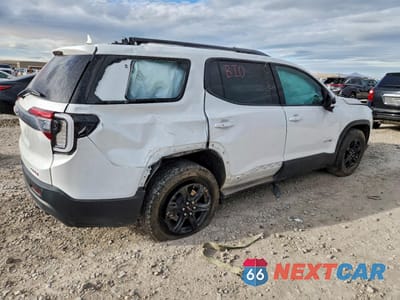 Trzecie zdjęcie samochodu z tyłu: 2022 GMC ACADIA AT4 VIN:1GKKNLLS3NZ136736 - miniatura