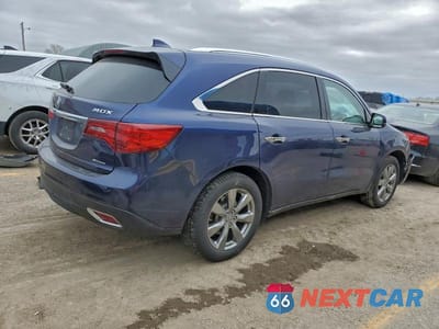 Trzecie zdjęcie samochodu z tyłu: 2016 ACURA MDX ADVANCE VIN:5FRYD4H92GB010251 - miniatura