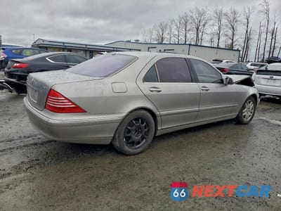 Trzecie zdjęcie samochodu z tyłu: 2005 MERCEDES-BENZ S 430 4MATIC VIN:WDBNG83J95A459080 - miniatura