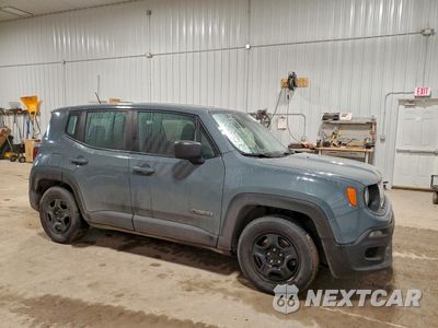 Czwarte zdjęcie samochodu z boku: 2017 JEEP RENEGADE SPORT VIN:ZACCJAAB2HPE85165 - miniatura