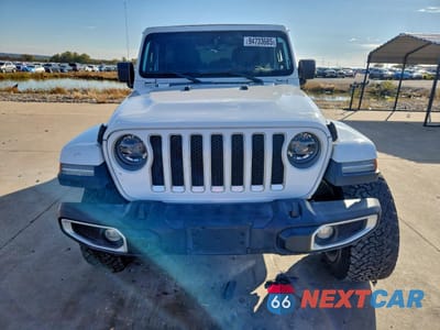 Piąte zdjęcie samochodu w środku: 2022 JEEP WRANGLER UNLIMITED SAHARA VIN:1C4HJXEN0NW251764 - miniatura