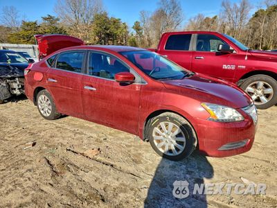 Czwarte zdjęcie samochodu z boku: 2015 NISSAN SENTRA S VIN:3N1AB7AP4FY320779 - miniatura