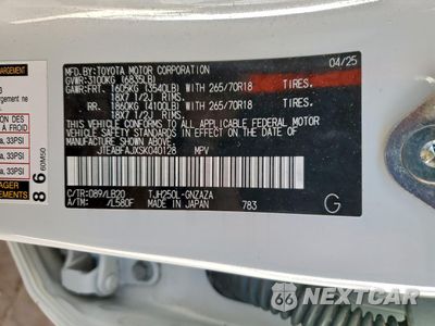 Zdjęcie 13 z 15 samochodu: 2025 TOYOTA LAND CRUISER BASE VIN:JTEABFAJXSK040128 - miniatura