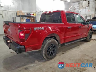 Trzecie zdjęcie samochodu z tyłu: 2025 FORD F150 STX VIN:1FTEW2LP6SFB94283 - miniatura