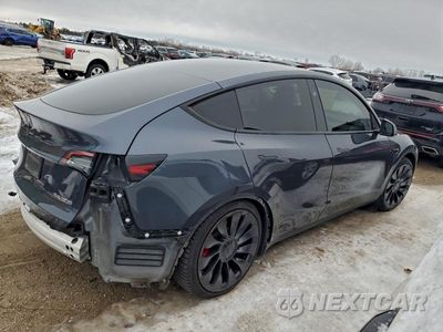 Trzecie zdjęcie samochodu z tyłu: 2023 TESLA MODEL Y VIN:7SAYGDEF0PF936864 - miniatura