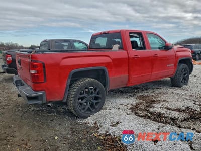 Trzecie zdjęcie samochodu z tyłu: 2016 GMC SIERRA K1500 SLE VIN:1GTV2MEC9GZ379502 - miniatura