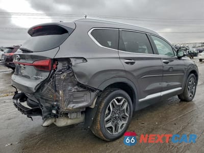 Trzecie zdjęcie samochodu z tyłu: 2021 HYUNDAI SANTA FE HYBRID LIMITED HEV VIN:KM8S5DA15MU003396 - miniatura