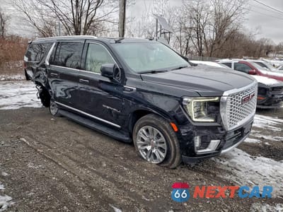 Czwarte zdjęcie samochodu z boku: 2024 GMC YUKON XL DENALI VIN:1GKS2JKT9RR283687 - miniatura