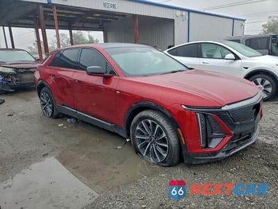 Czwarte zdjęcie samochodu z boku: 2024 CADILLAC LYRIQ SPORT VIN:1GYKPVRL0RZ121340 - miniatura