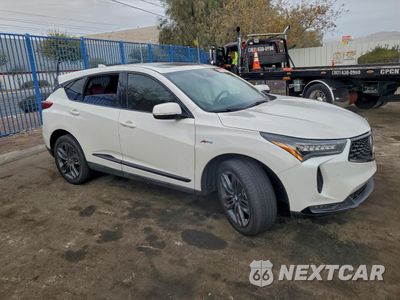 Czwarte zdjęcie samochodu z boku: 2023 ACURA RDX A-SPEC VIN:5J8TC1H61PL003650 - miniatura