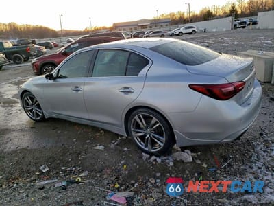Drugie zdjęcie samochodu z przodu: 2019 INFINITI Q50 LUXE VIN:JN1EV7AP8KM542327 - miniatura