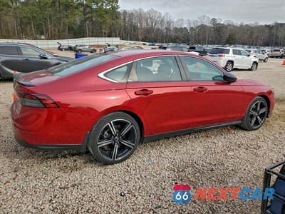 Trzecie zdjęcie samochodu z tyłu: 2023 HONDA ACCORD HYBRID SPORT VIN:1HGCY2F58PA060005 - miniatura