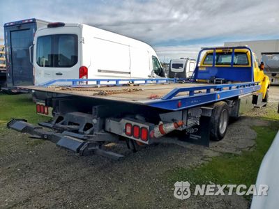 Trzecie zdjęcie samochodu z tyłu: 2019 FORD F650 SUPER DUTY ROLLBACK TRUCK VIN:1FDWX6DC8KDF13226 - miniatura