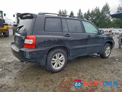 Trzecie zdjęcie samochodu z tyłu: 2006 TOYOTA HIGHLANDER HYBRID VIN:JTEDW21A560012149 - miniatura