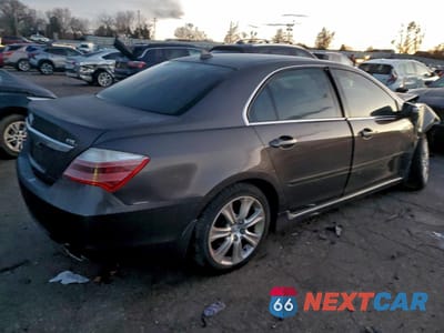 Trzecie zdjęcie samochodu z tyłu: 2009 ACURA RL VIN:JH4KB26609C002187 - miniatura