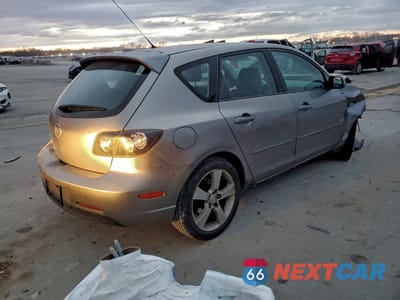 Trzecie zdjęcie samochodu z tyłu: 2006 MAZDA 3 HATCHBACK VIN:JM1BK343361411310 - miniatura