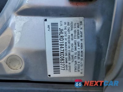Zdjęcie 13 z 15 samochodu: 1999 HONDA CR-V LX VIN:JHLRD1847XC063777 - miniatura